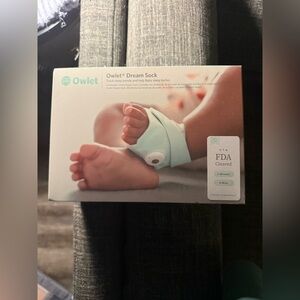 Owlet Dream Sock Baby Sleep Tracker Sock in Mint Green